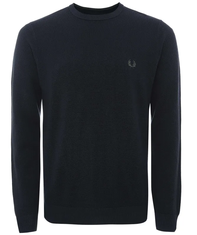 Fred Perry Pique Stitch Sweater