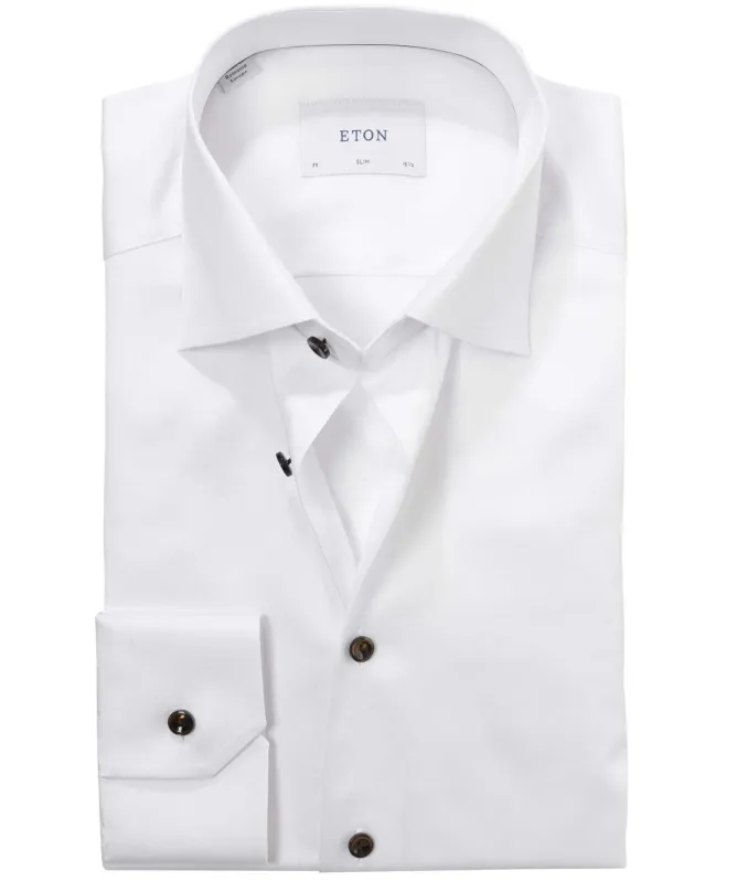 Eton Slim Fit Twill Shirt