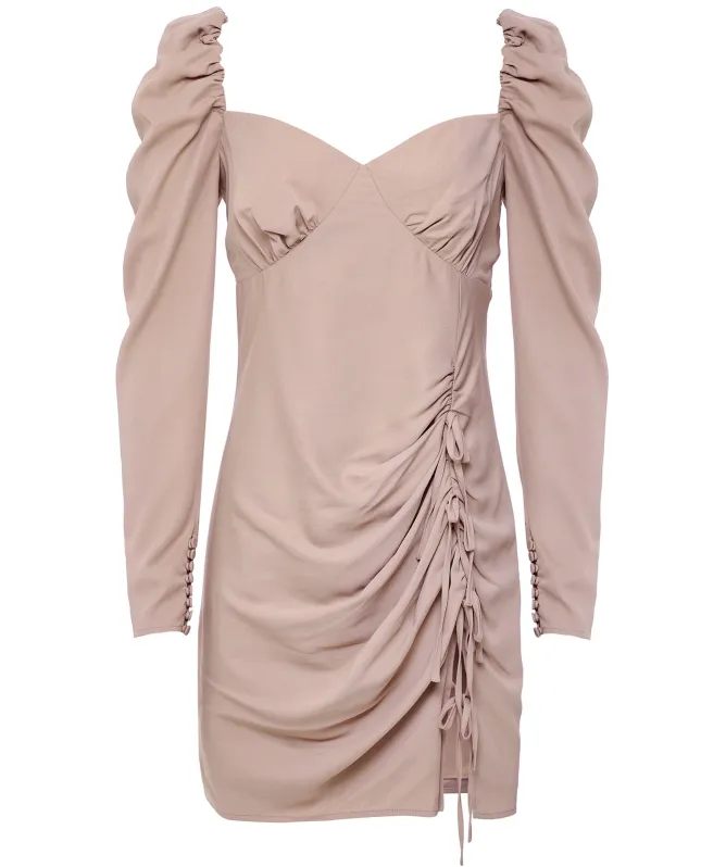 Self-Portrait Crepe Mini Dress