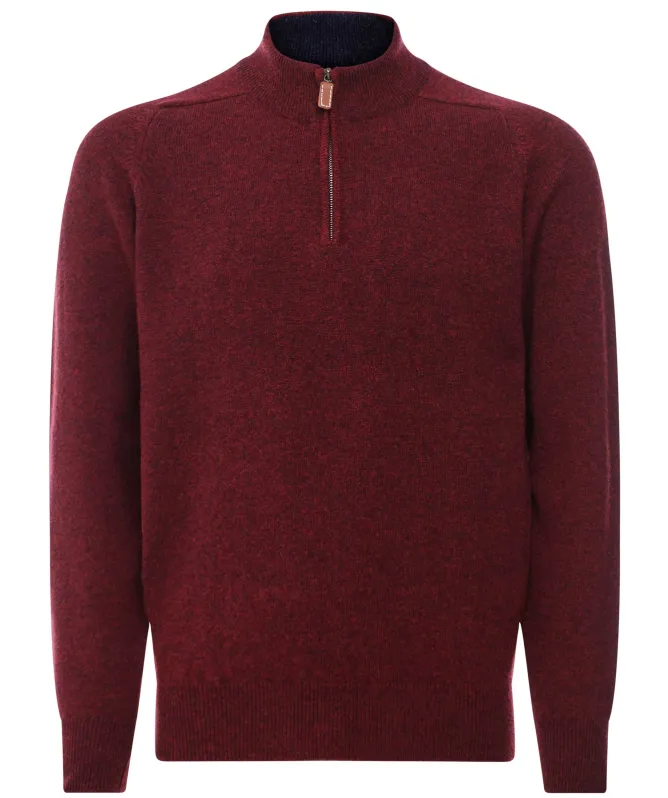 Jules B Lambswool Half-Zip Dante Jumper