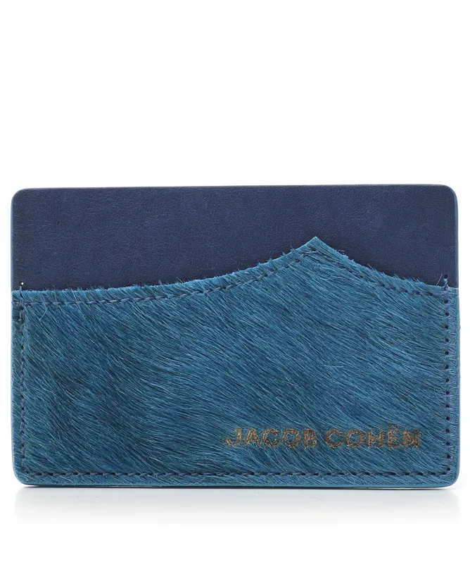 Jacob Cohen Pony Hide Card Holder