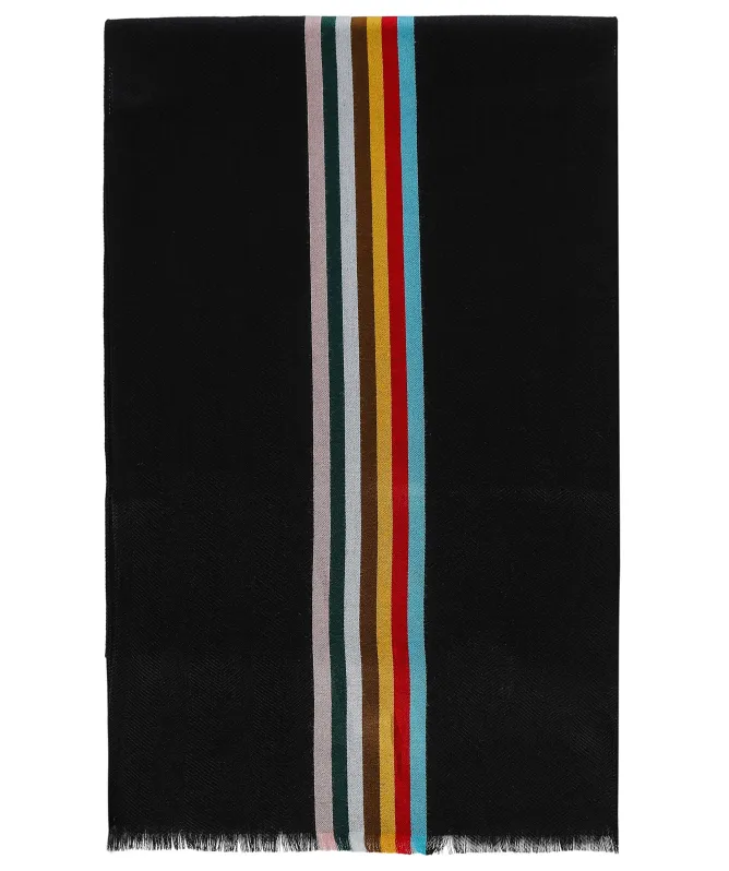 Paul Smith Wool Central Stripe Scarf