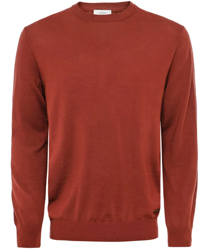 Eton Merino Crew Neck Jumper