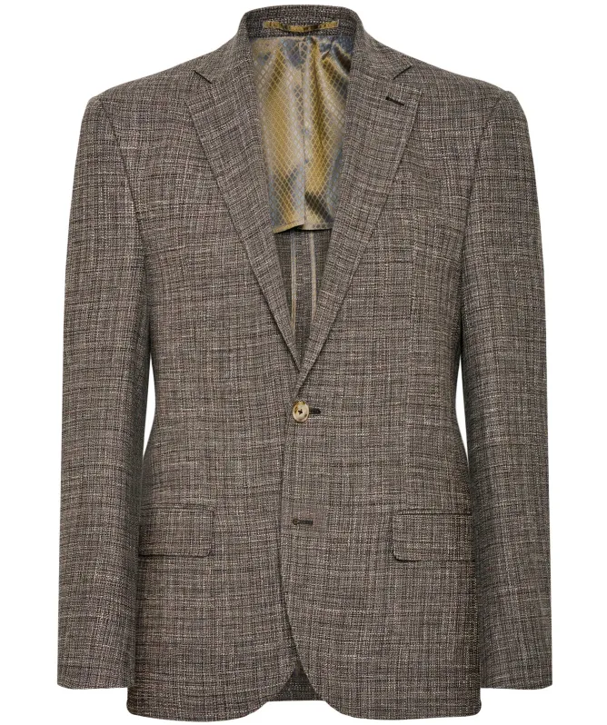 Sand Linen Blend Star Napoli Blazer
