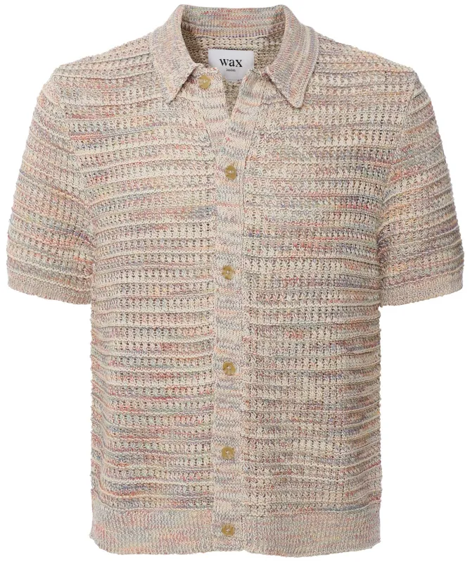 Wax London Twist Knit Tellaro Shirt