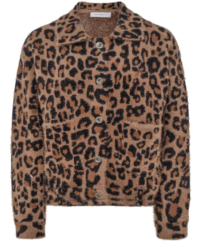 Rino and Pelle Bubbly Leopard Jacket