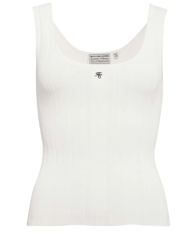 Holland Cooper Ruby Knitted Vest Top