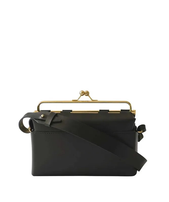 Nappa Dori Kisslock Bag