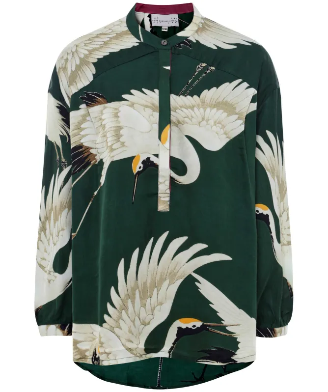 One Hundred Stars Stork Forest Darcy Shirt