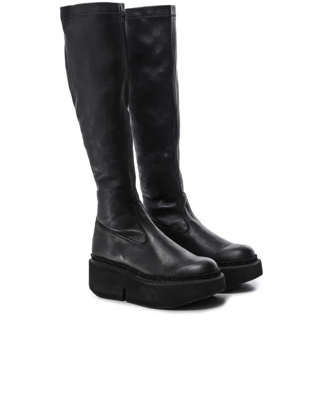 Lofina Long Wedge Boots