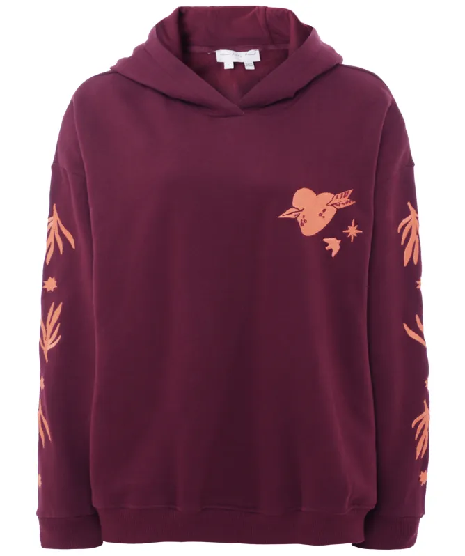 Never Fully Dressed Embroidered Hoodie