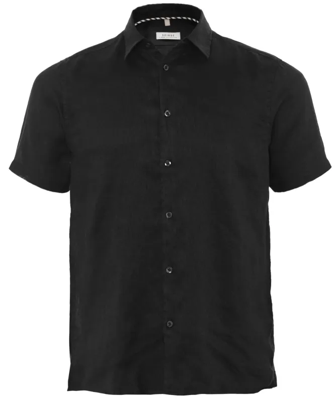 Seinse Short-Sleeve Linen Shirt