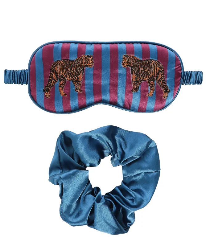 Chelsea Peers Tiger Stripe Sleep Mask Set