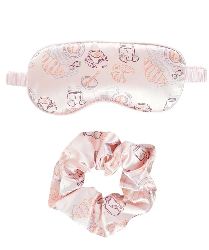 Chelsea Peers Breakfast Print Sleep Mask Set