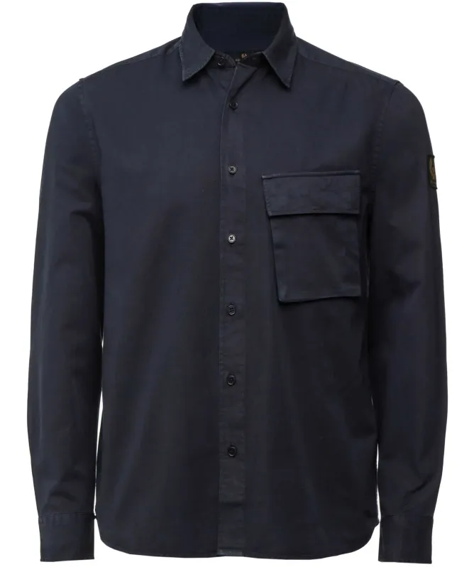 Belstaff Garment Dyed Scale Shirt