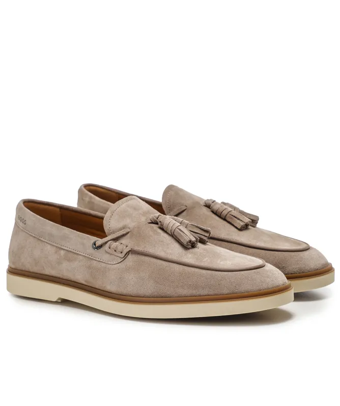 BOSS Hedley Suede Tassel Loafers