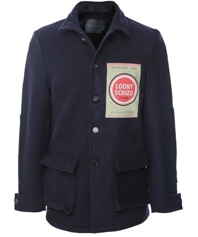 Limitato Graphic Wool Coat Sample