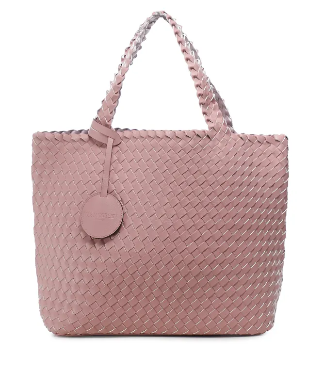 Ilse Jacobsen Reversible Braided Tote Bag