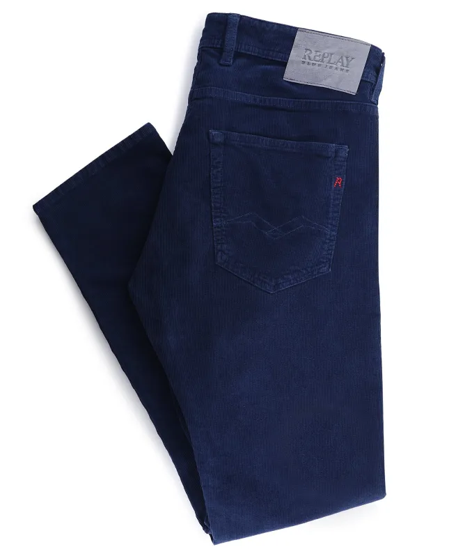 Replay Straight Fit Corduroy Grover Jeans