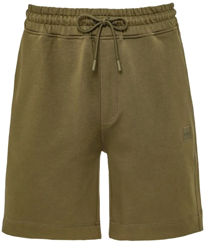 BOSS Cotton Terry Sewalk Shorts