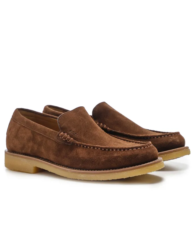 BOSS Kope Suede Moccasin Loafers