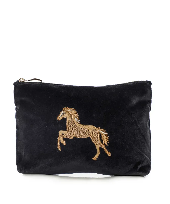 Elizabeth Scarlett Wild Horses Mini Pouch