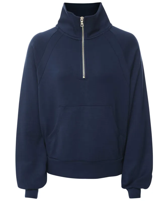Chelsea Peers LuxeComfort Scuba Half Zip Sweatshirt
