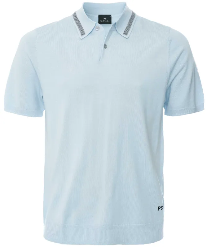 Paul Smith Merino Tipped Polo Shirt