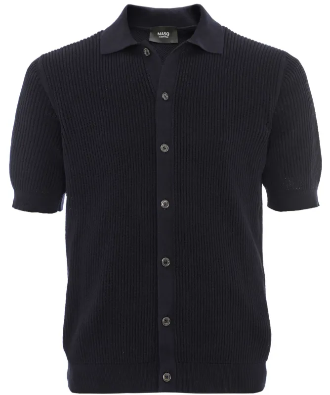MASQ Hand Knit Short Sleeve Shirt
