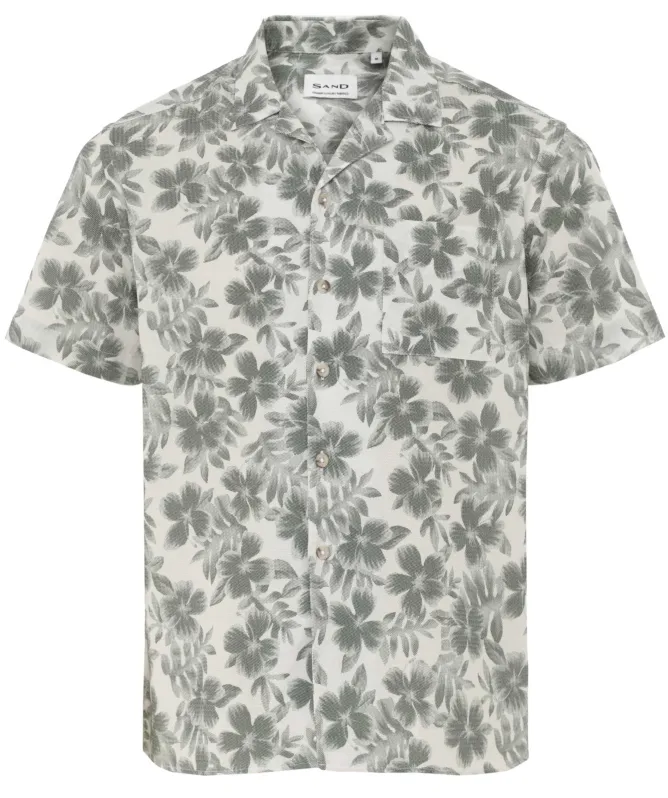 Sand Chad Floral Shirt