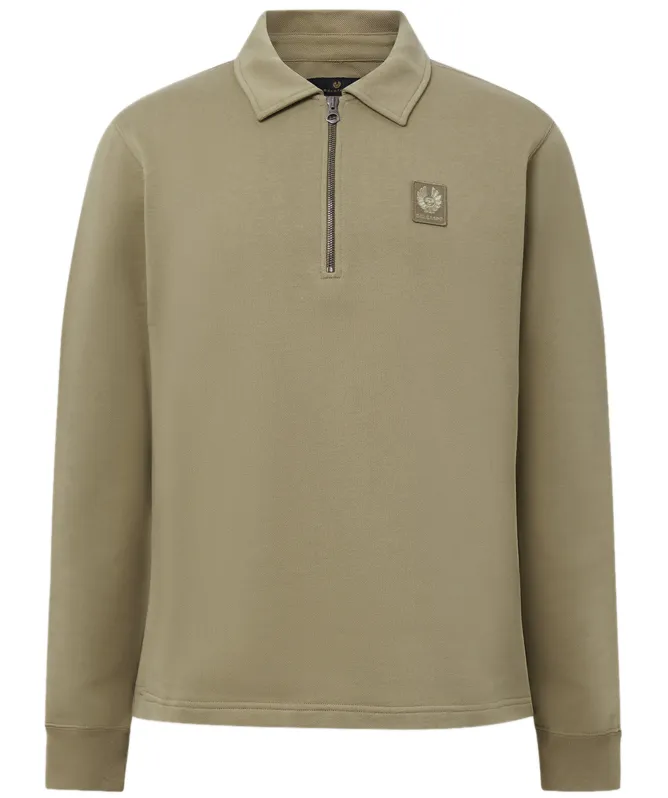 Belstaff Collared Curator Sweatshirt