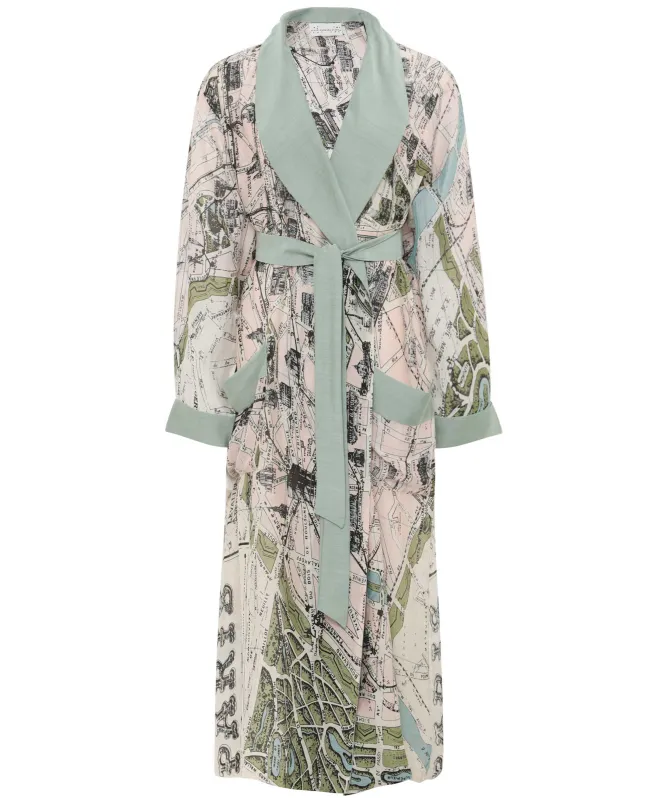 One Hundred Stars Paris Map Gown