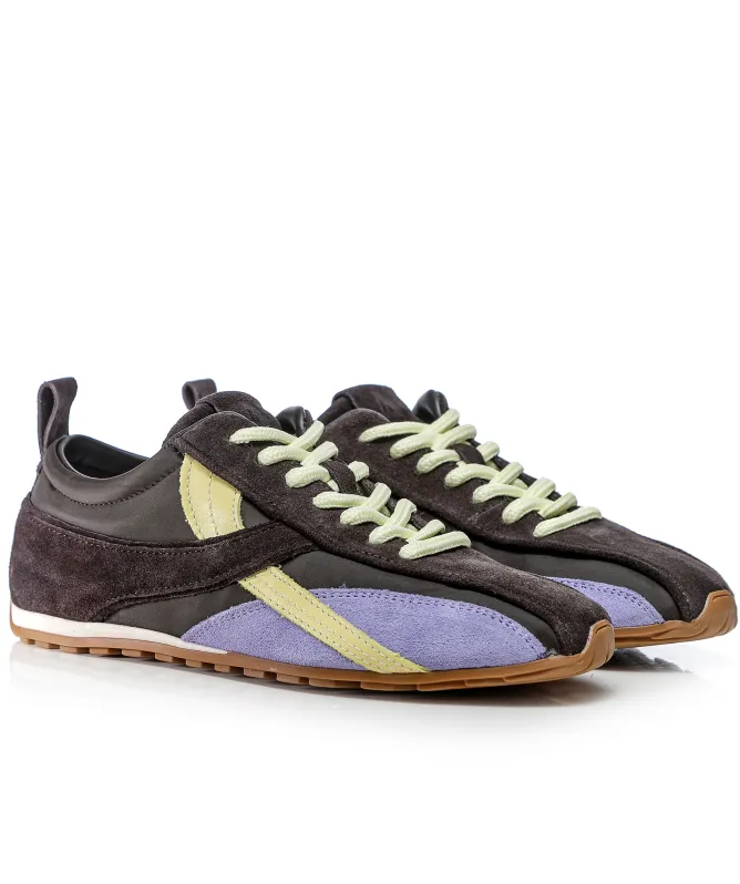 ALOHAS Suede Track Sneakers