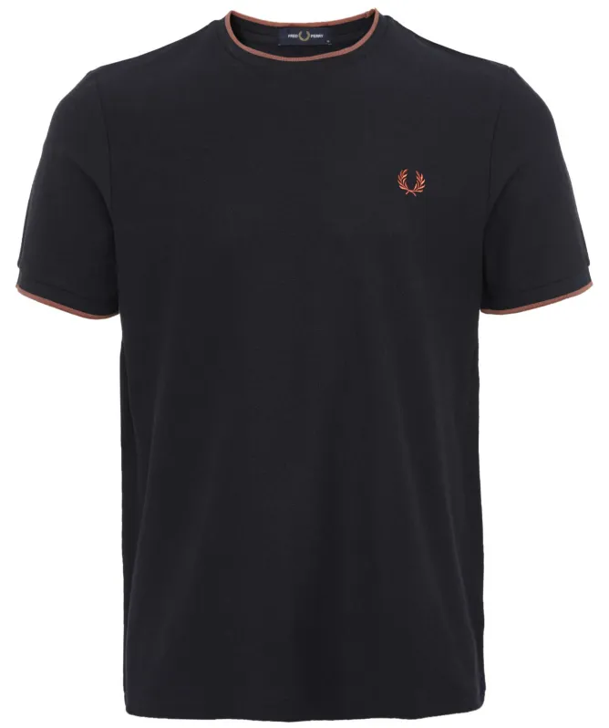 Fred Perry Crepe Pique T-Shirt