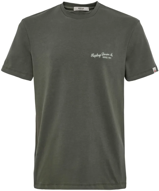 Replay Relaxed Fit Jersey T-Shirt