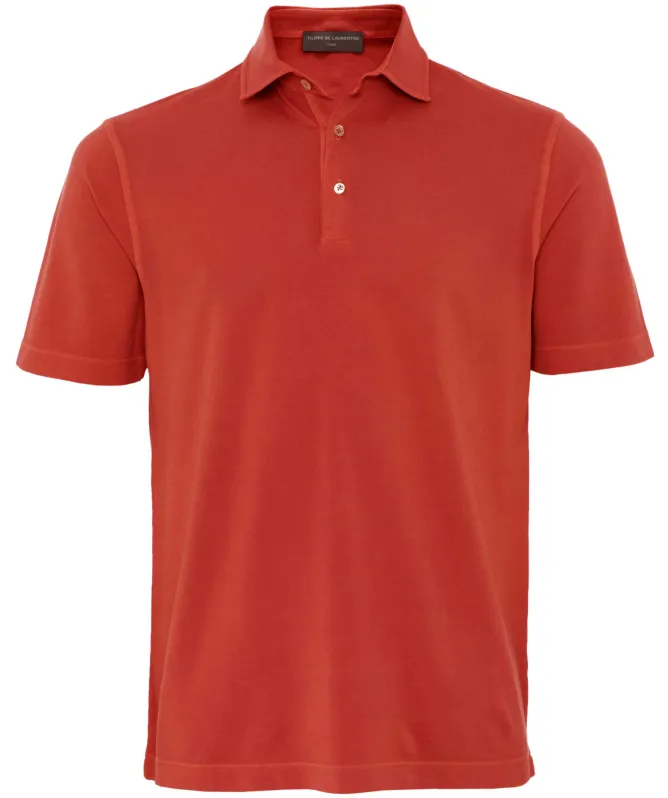 Filippo De Laurentiis Piqué Polo Shirt