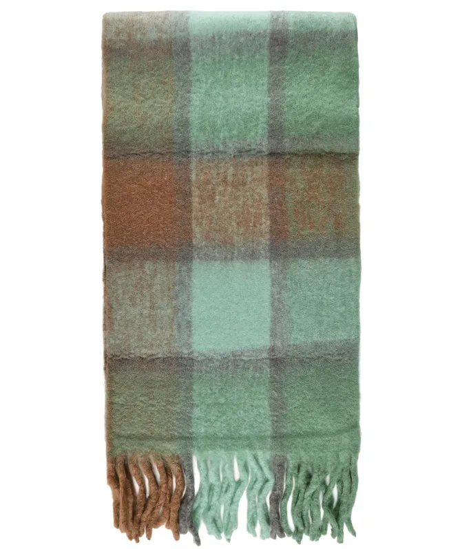 Rino and Pelle Rita Checkered Scarf