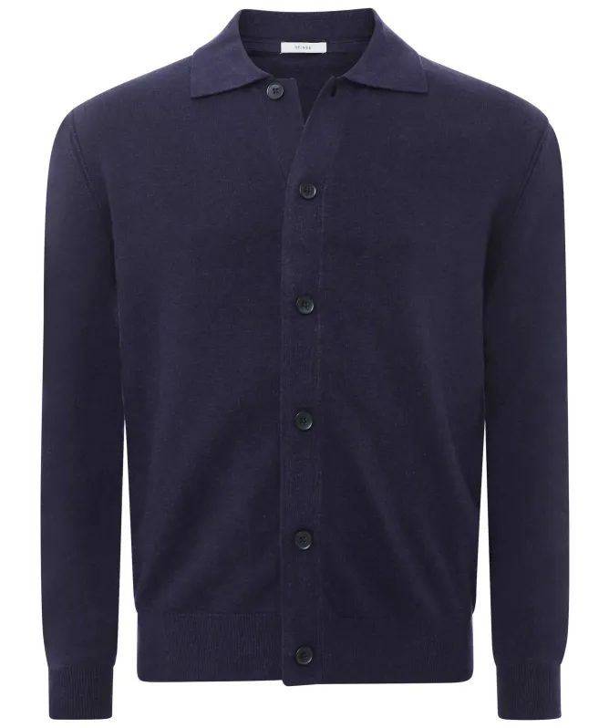Seinse Collared Button Cardigan