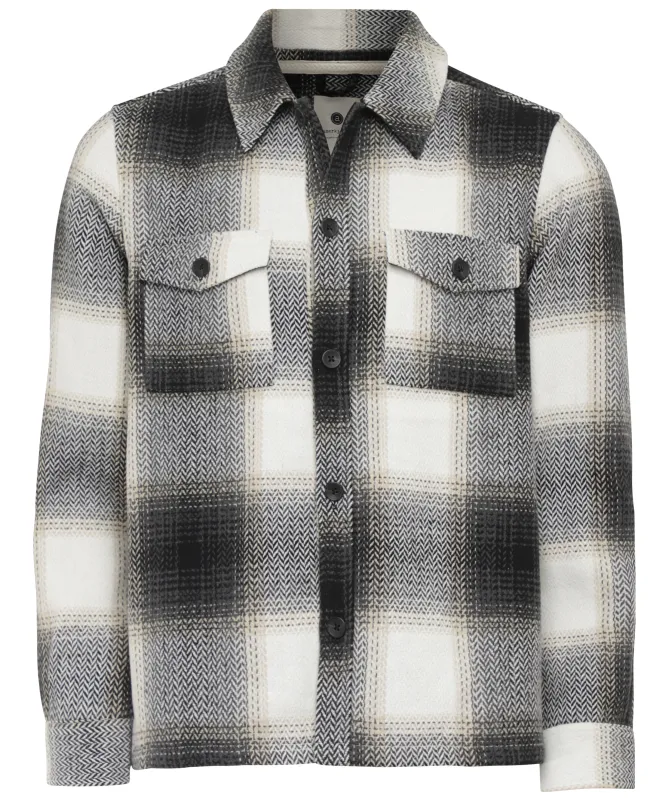 Anerkjendt Akoscar Check Wool Overshirt