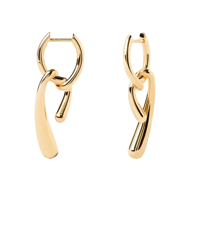 PDPAOLA Twist Hoops