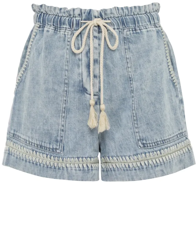 Rails Blanket Stitch Foster Shorts