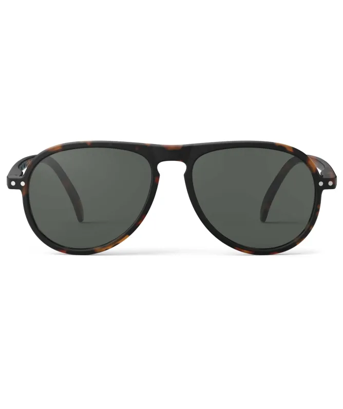 IZIPIZI #I Tortoise Aviator Sunglasses