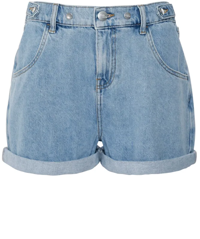 Seventy + Mochi Ali Tab Denim Shorts