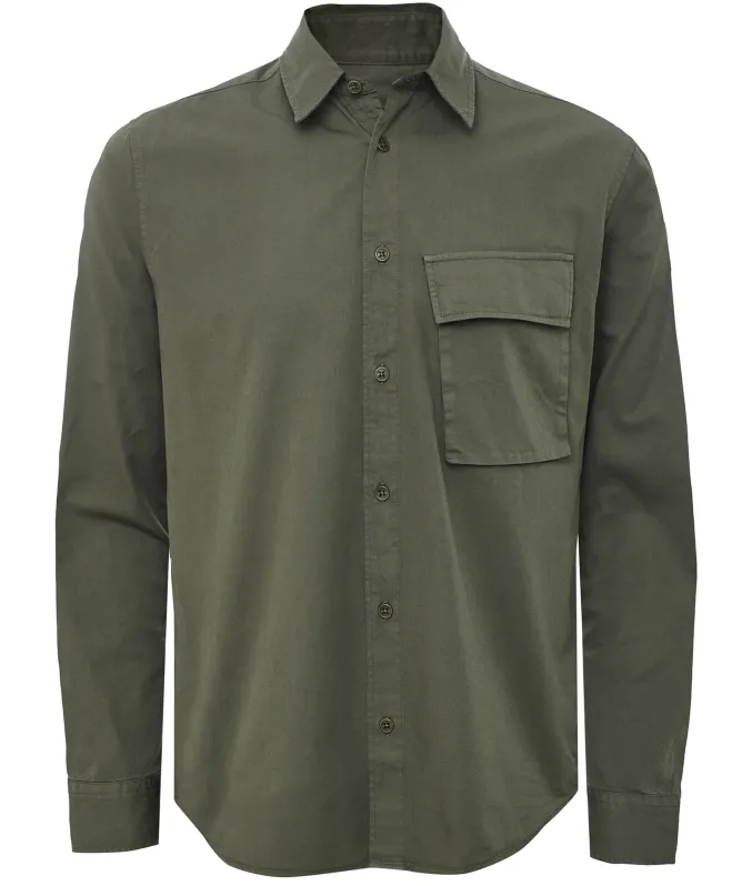 Belstaff Garment Dyed Scale Shirt