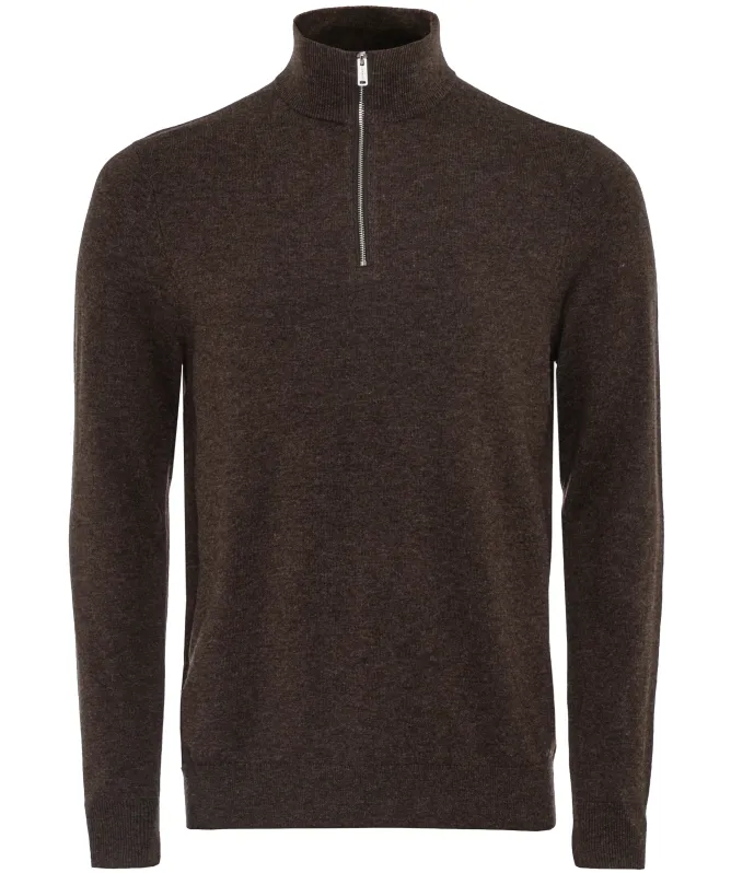 Profuomo Quarter Zipper Knit Sweater
