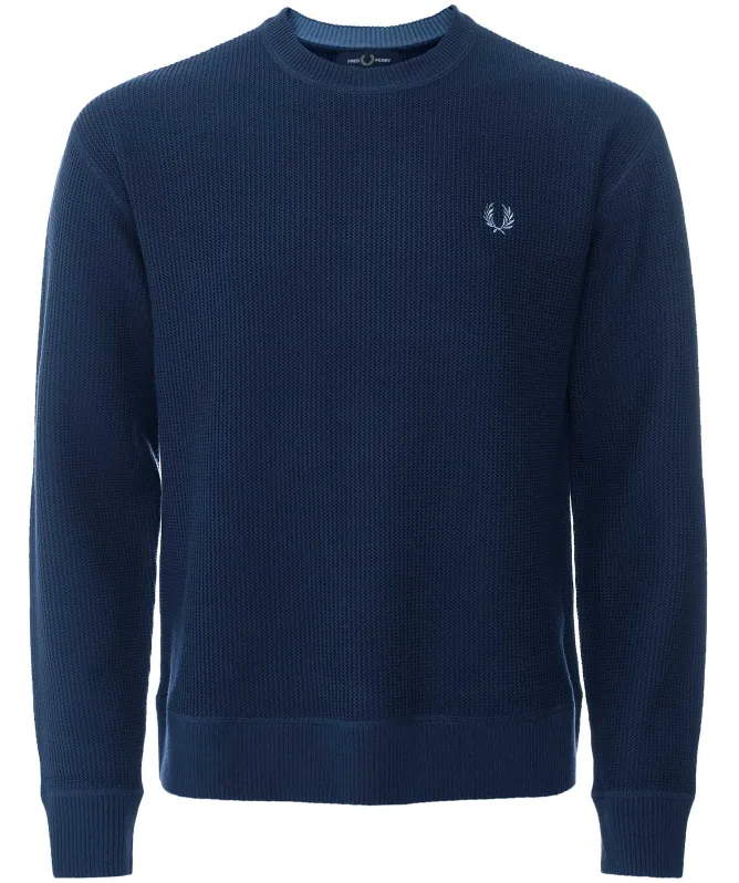 Fred Perry Textured Crew Sweater