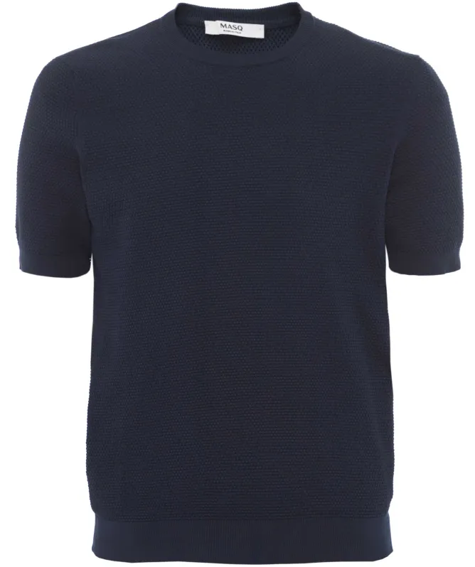 MASQ Textured Crew Sweater