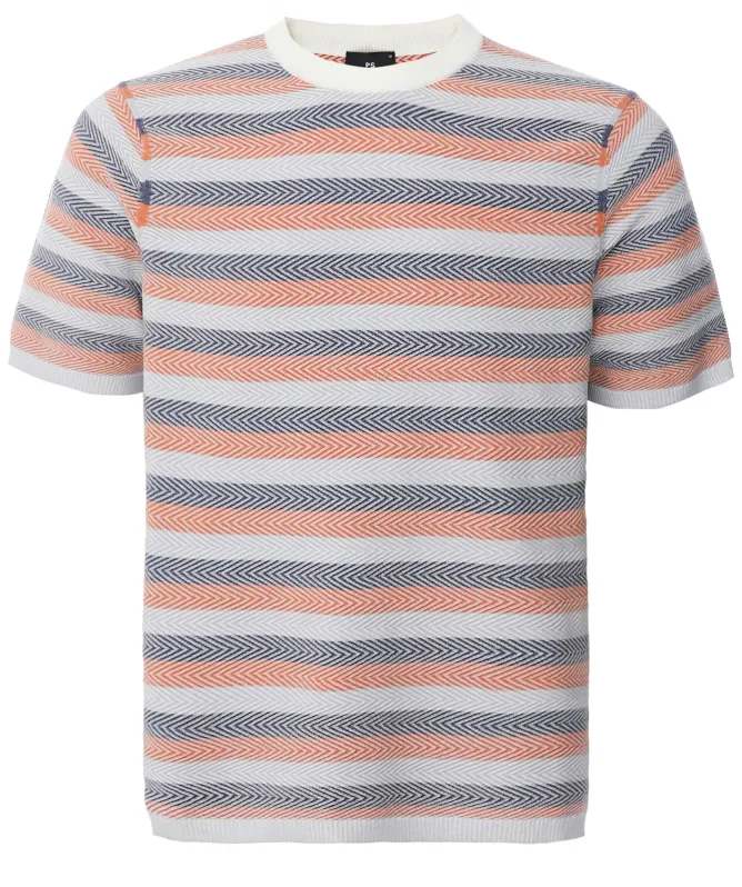 Paul Smith Knitted Striped T-Shirt
