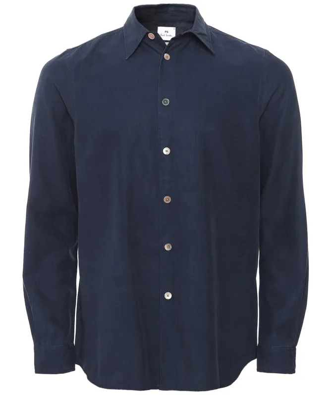 Paul Smith Regular Fit Lyocell-Cotton Shirt