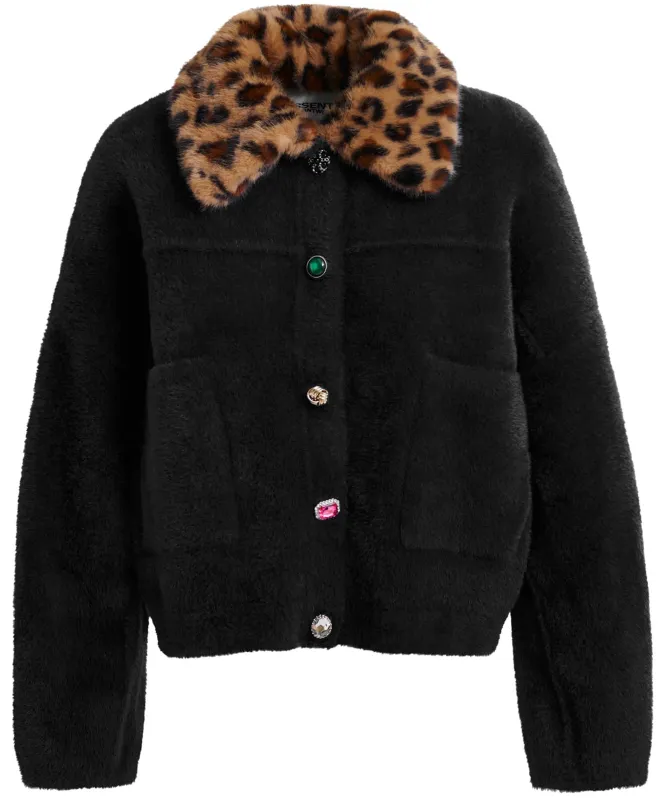 Essentiel Antwerp Intention Removable Collar Jacket